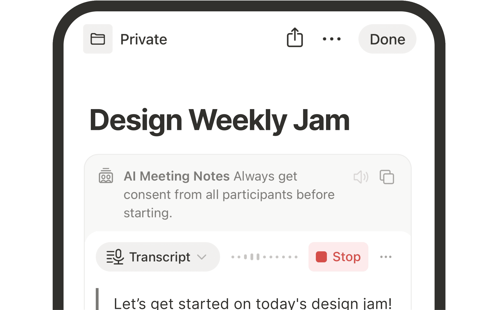 Notion's AI meeting notes does the notetaking for you