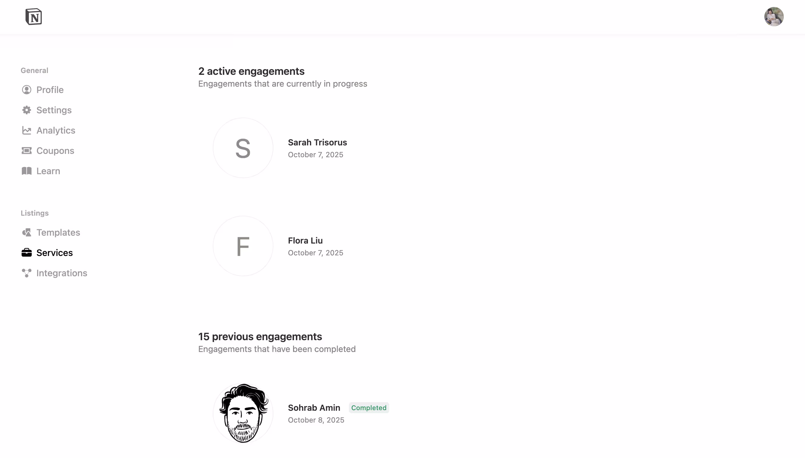 hc: manage marketplace projects