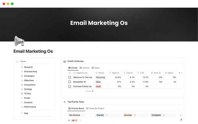 Email Marketing Os