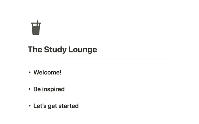 The Study Lounge